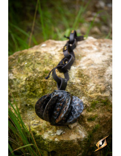 Cabeça para maça Dvalik LARP e Cosplay, cor preta 2