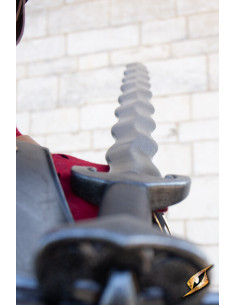 Mandoble estilo flamígero Landsknecht Larp e Cosplay (150... 2