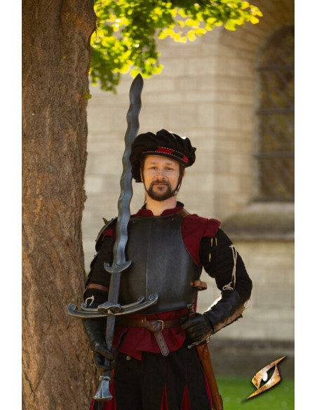 Mandoble estilo flamígero Landsknecht...