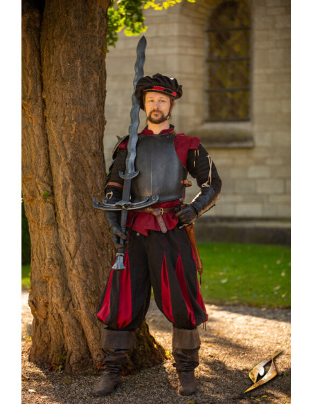 Mandoble estilo flamígero Landsknecht...