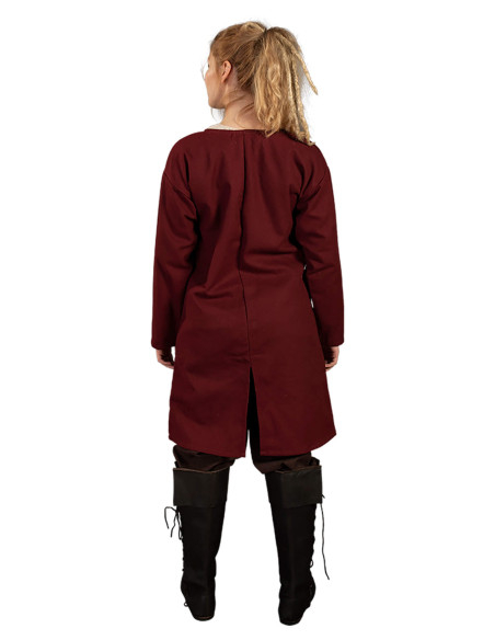 Túnica medieval para mulher modelo...