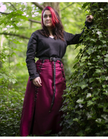 Saia medieval de algodão modelo...