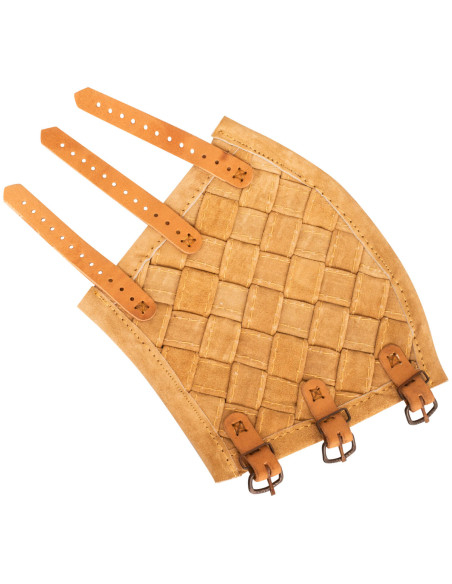 Brazaletes medievais de couro modelo...