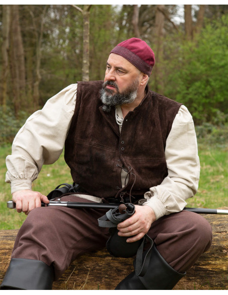 Gorro medieval de algodão modelo...