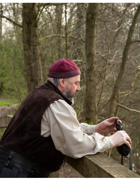 Gorro medieval de algodão modelo...