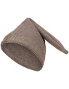 Gorro medieval de lã modelo Toki, cor cinza