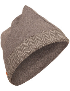 Gorro medieval de lã modelo Toki, cor cinza 2