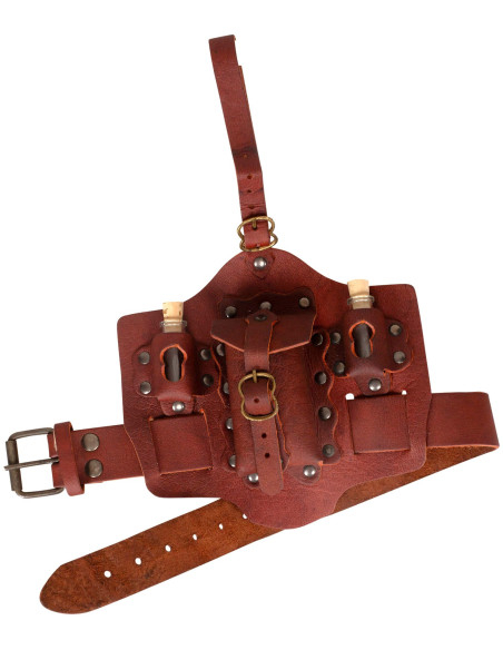 Bolsa medieval com poções modelo...