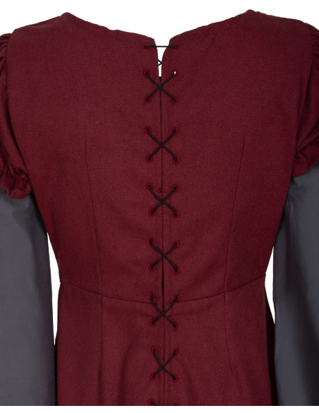 Vestido medieval longo modelo...