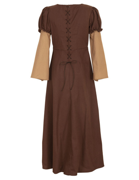 Vestido medieval longo modelo...