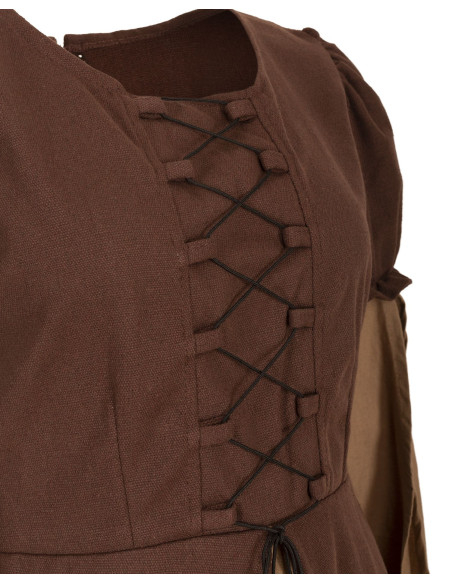 Vestido medieval longo modelo...