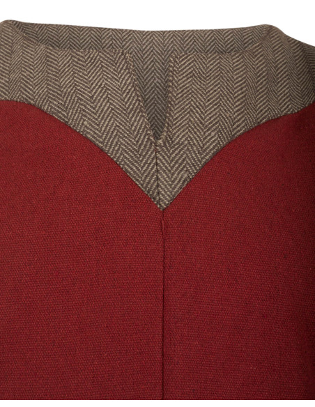 Túnica vikinga homem em algodão...