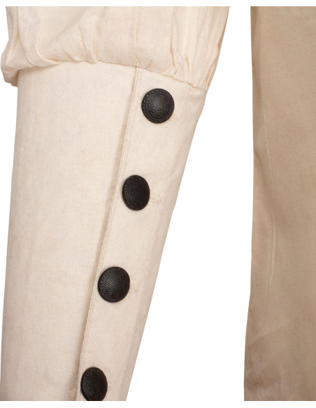 Camisa medieval homem modelo Arantir,...