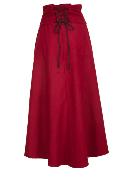 Saia medieval de lã modelo Hannah,...