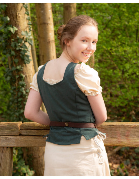 Corpo medieval de algodão modelo...