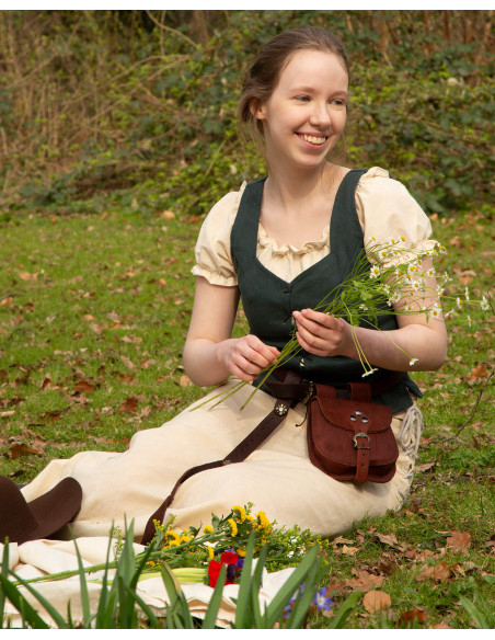 Corpo medieval de algodão modelo...