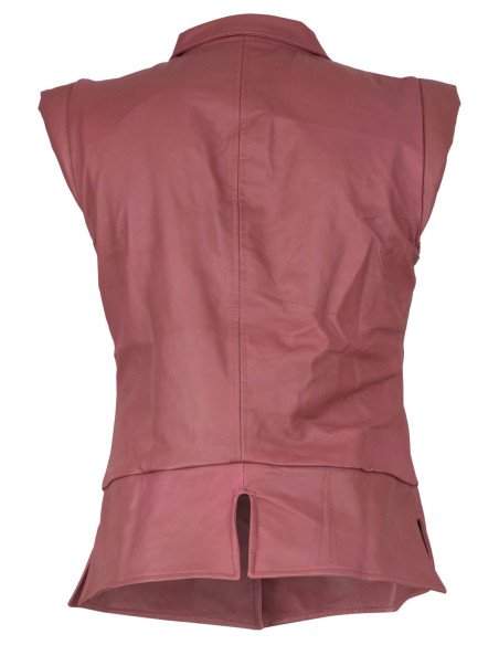 Jubão medieval de couro modelo Tilly,...