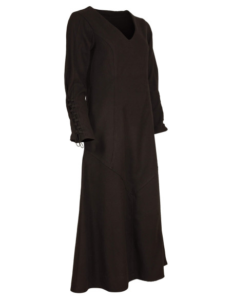 Túnica medieval longa em algodão...