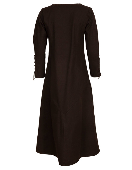 Túnica medieval longa em algodão...