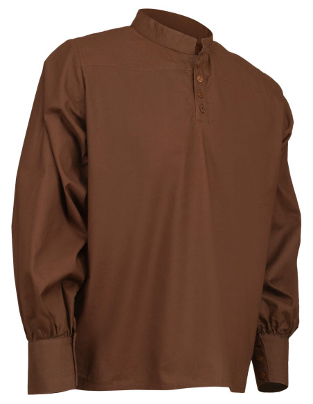 Camisa medieval de algodão modelo...