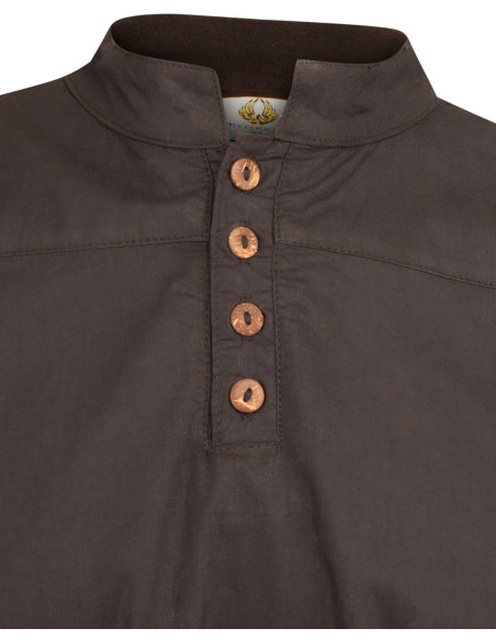 Camisa medieval de algodão modelo...