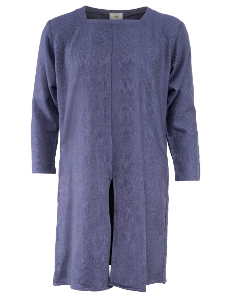 Túnica medieval modelo Sigeric, cor azul