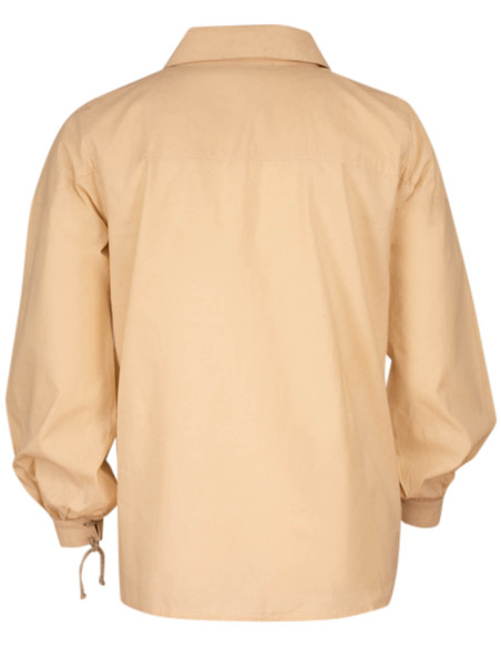 Camisa medieval de algodão modelo...