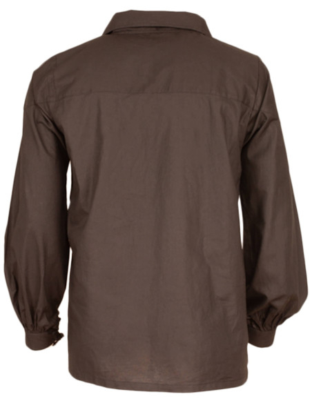 Camisa medieval de algodão modelo...