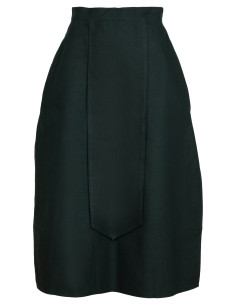 Saia medieval de algodão modelo Antaris, cor verde escuro