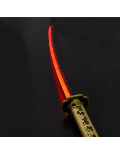 Katana Tsugikuni Yoriichi de Kimetsu No Yaiba, lâmina com... 2
