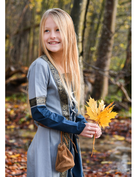 Vestido Medieval menina Leonor em...