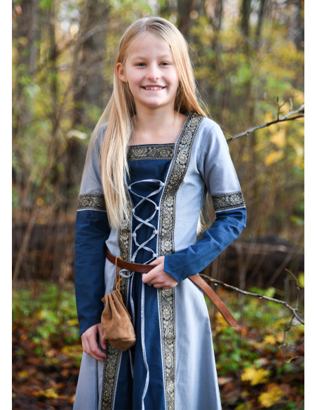 Vestido Medieval menina Leonor em...