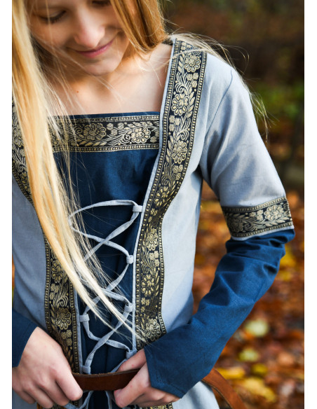 Vestido Medieval menina Leonor em...