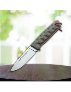 Faca esportiva Muela Kodiak, micarta e bainha Kydex do...