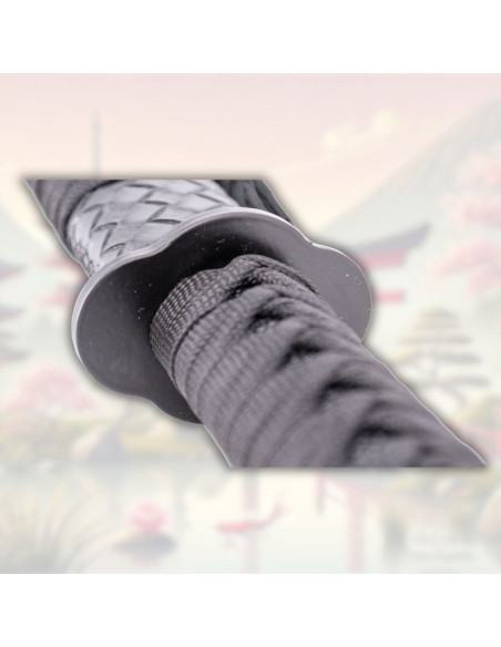 Katana decorativa lâmina aço...