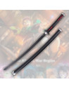 Katana decorativa Kamado Tanjirou, Kimetsu No Yaiba