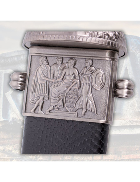 Espada romana Gladius bainha negra...