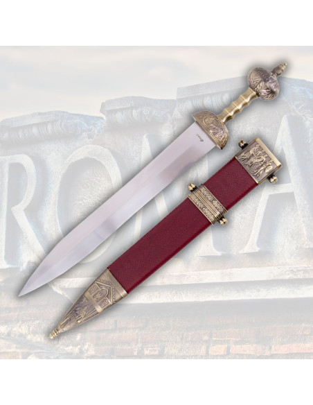 Espada romana Gladius bainha negra...
