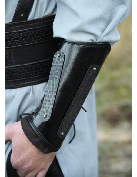 Brazalete medieval de couro modelo...