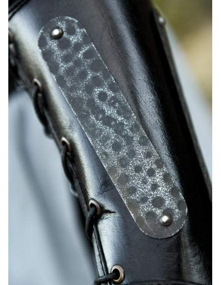 Brazalete medieval de couro modelo...