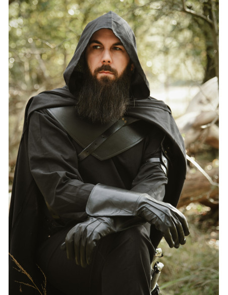 Gorjal medieval de couro modelo...