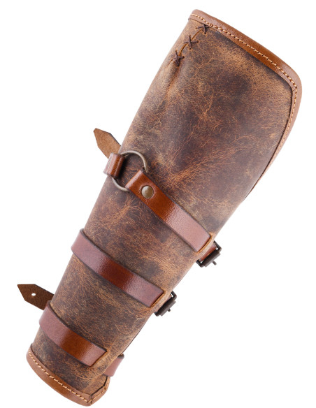 Brazalete medieval de couro modelo...