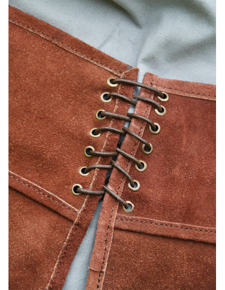 Saia medieval de camurça modelo...