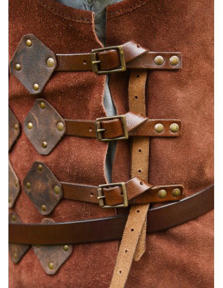 Peto medieval de couro modelo Vidar,...