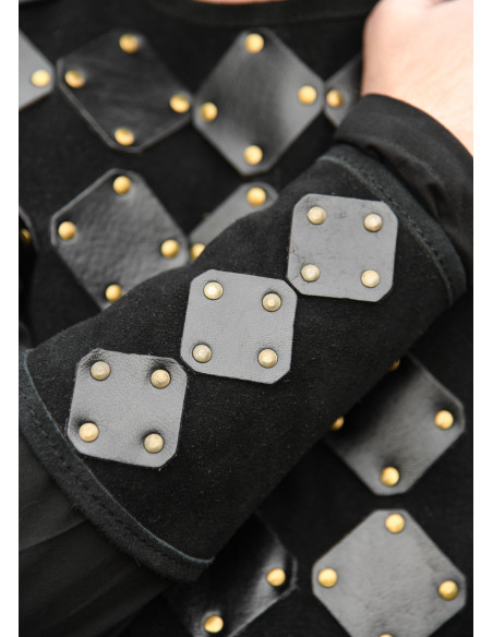 Brazalete medieval de couro modelo...