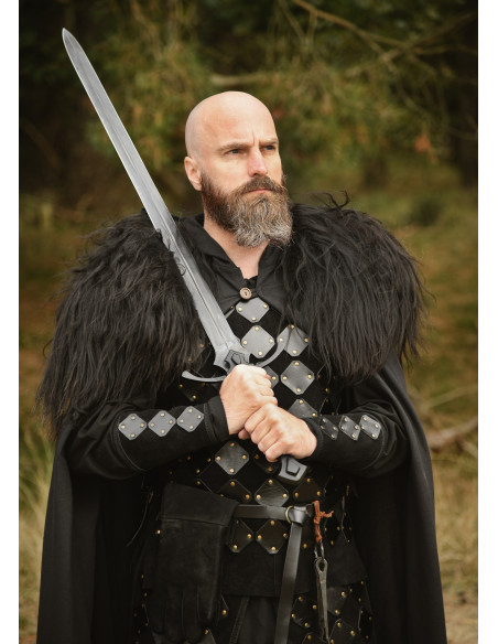 Brazalete medieval de couro modelo...