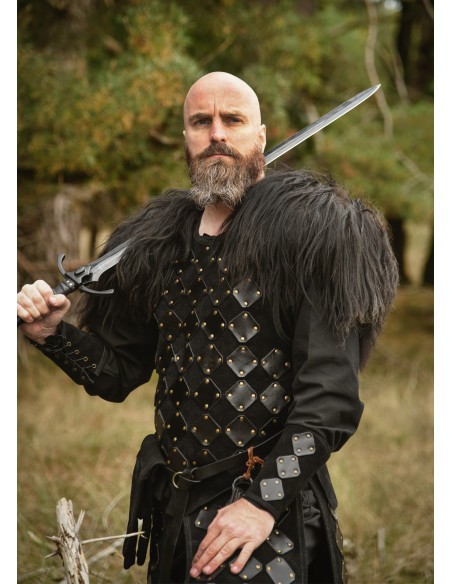 Peto medieval de couro modelo Vares,...