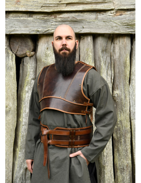 Peto medieval de couro modelo Arnulf,...