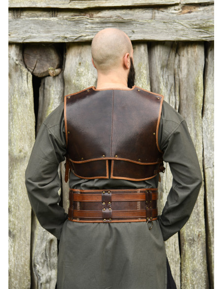 Peto medieval de couro modelo Arnulf,...