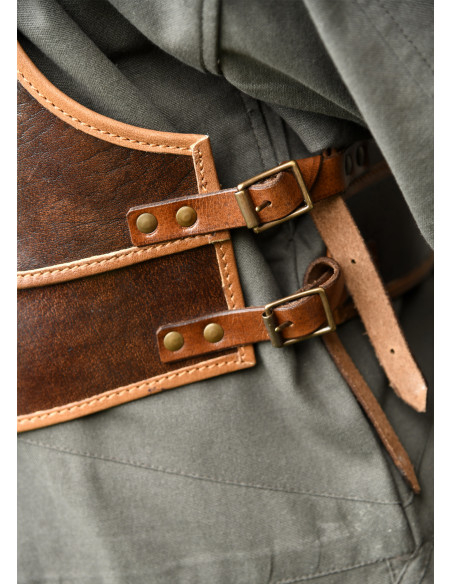 Peto medieval de couro modelo Arnulf,...